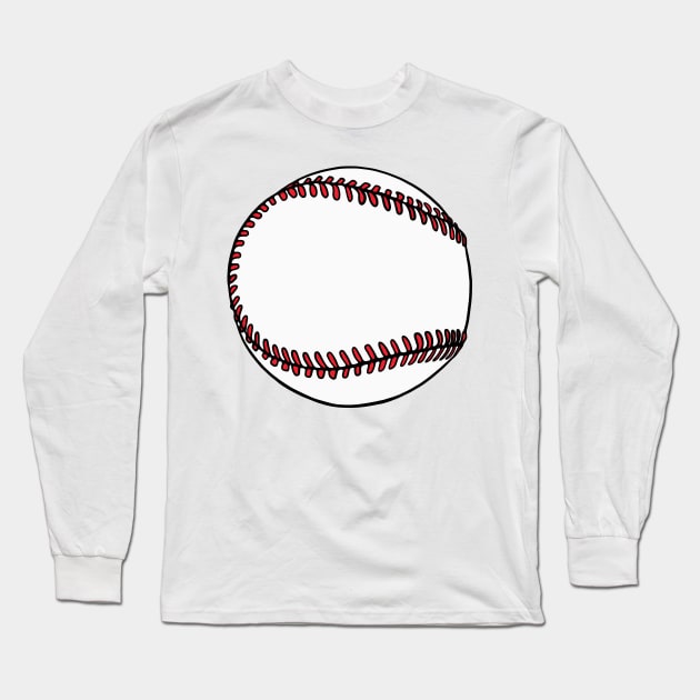 Baseball Long Sleeve T-Shirt by murialbezanson